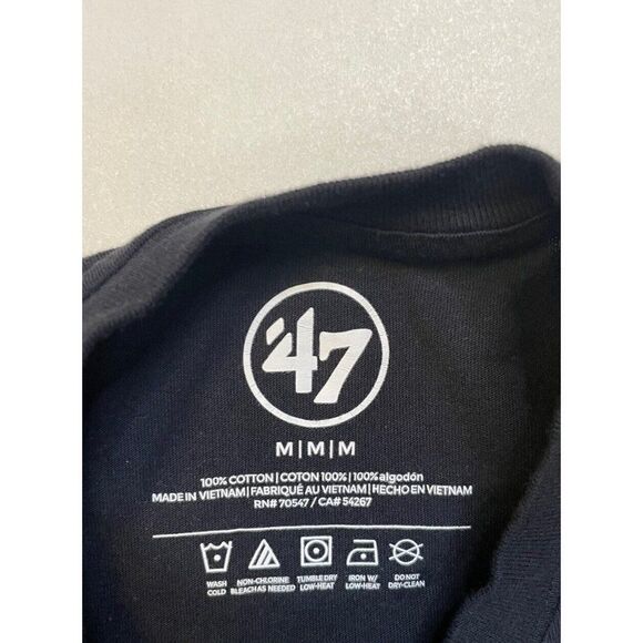 47 Football Miami Dolphins Property Graphic T-shirt Men Adult Medium Black - Picture 4 of 5